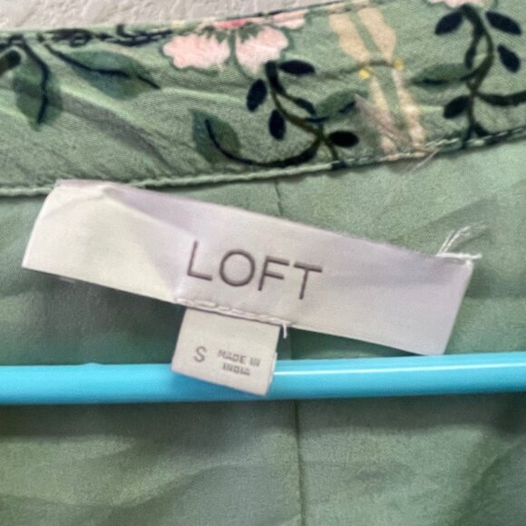 Loft Tiled Vine Godet Dress - Picture 5 of 5